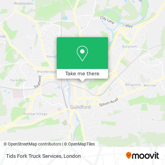 Tids Fork Truck Services map