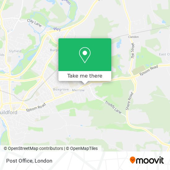 Post Office map