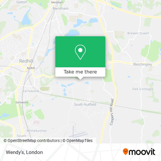 Wendy's map