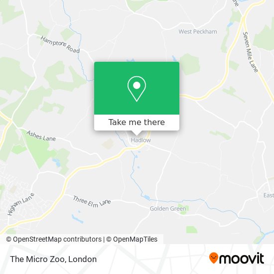The Micro Zoo map