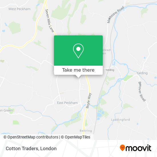 Cotton Traders map