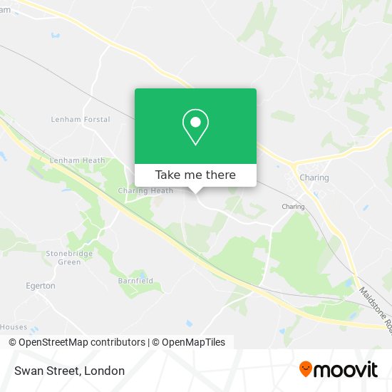 Swan Street map