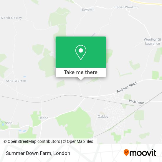 Summer Down Farm map