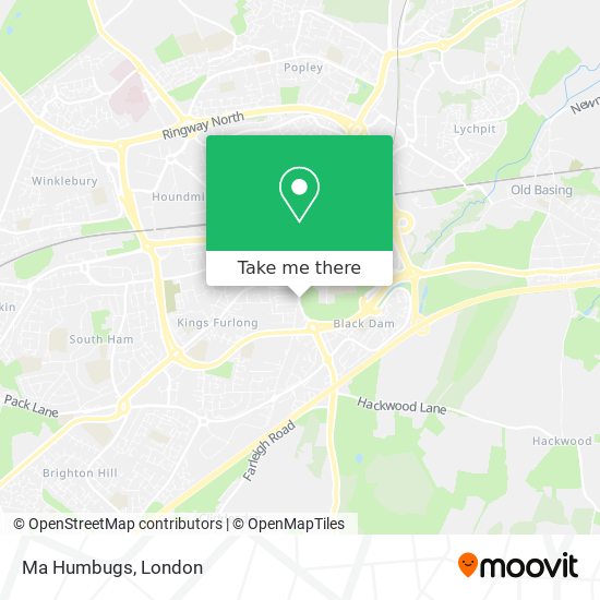 Ma Humbugs map