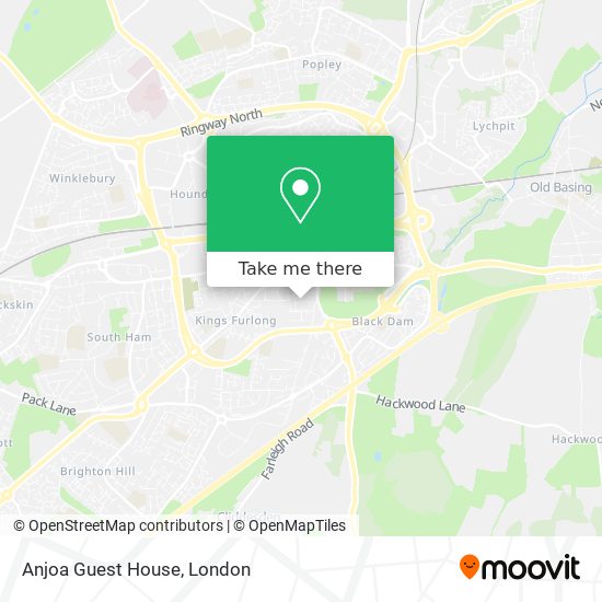 Anjoa Guest House map