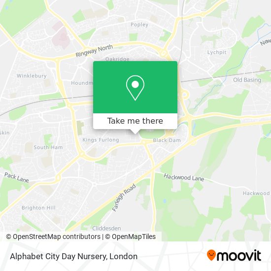 Alphabet City Day Nursery map
