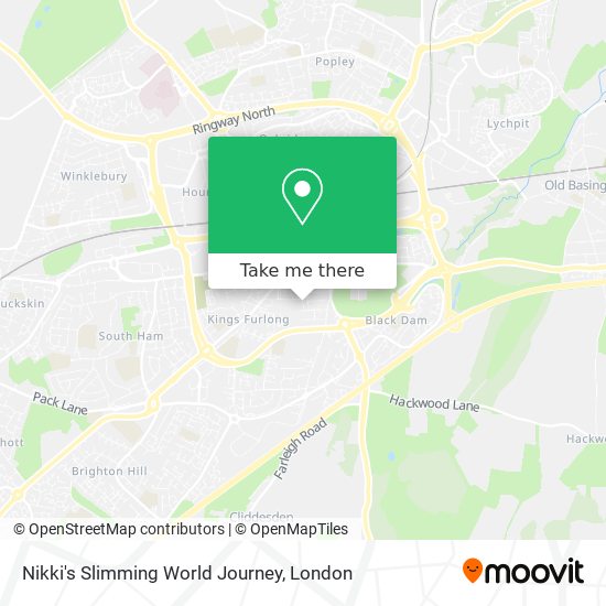 Nikki's Slimming World Journey map