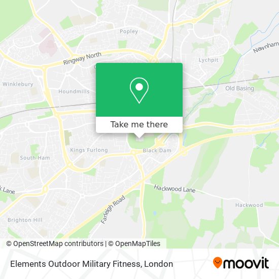 Elements Outdoor Military Fitness map