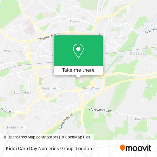 Kiddi Caru Day Nurseries Group map