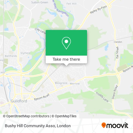 Bushy Hill Community Asso map