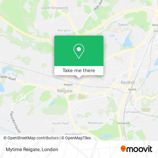 Mytime Reigate map