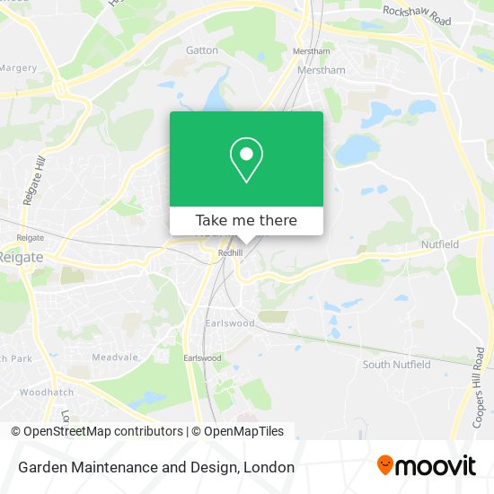 Garden Maintenance and Design map