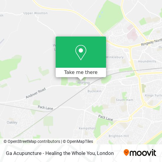 Ga Acupuncture - Healing the Whole You map