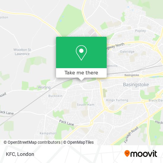 KFC map