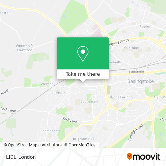 LIDL map