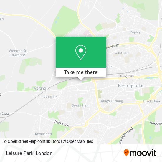 Leisure Park map
