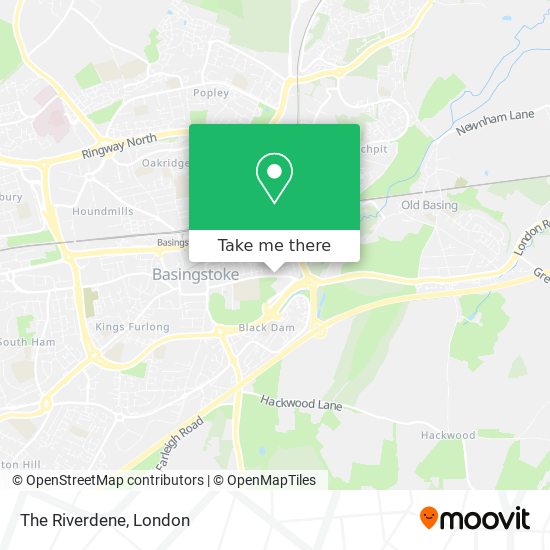 The Riverdene map