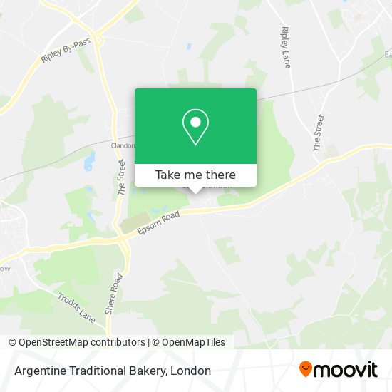 Argentine Traditional Bakery map
