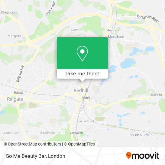 So Me Beauty Bar map