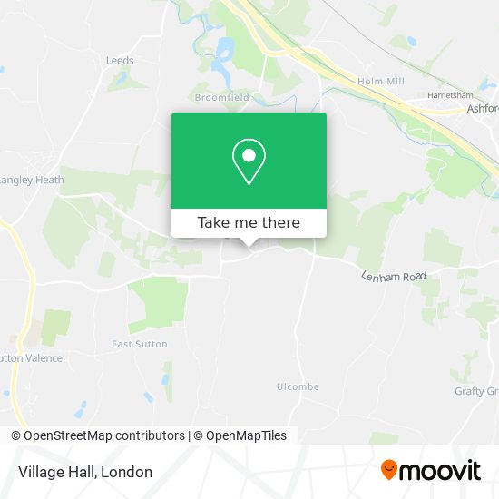 Village Hall map
