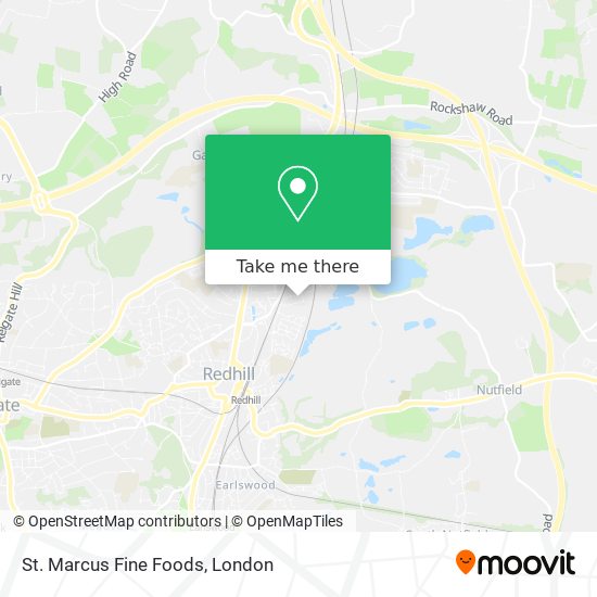 St. Marcus Fine Foods map