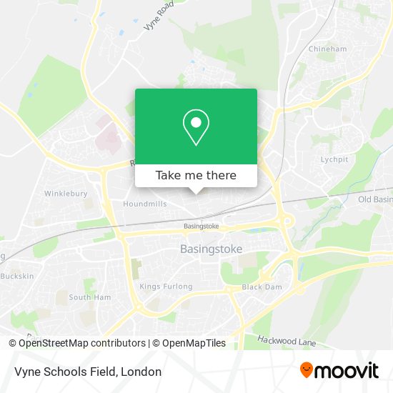Vyne Schools Field map