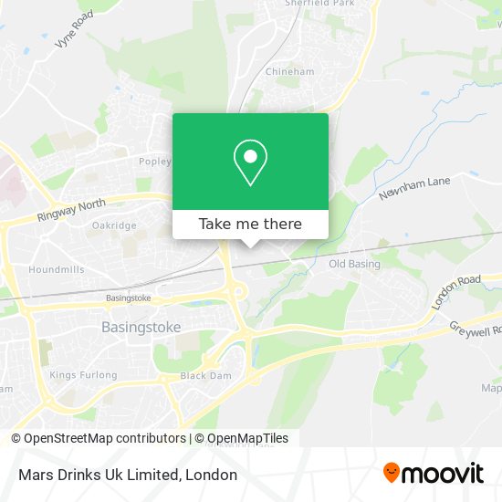 Mars Drinks Uk Limited map