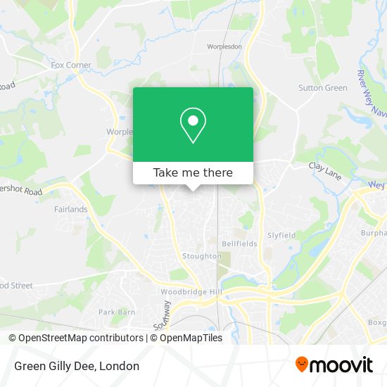Green Gilly Dee map