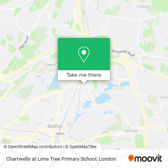 Chartwells at Lime Tree Primary School map