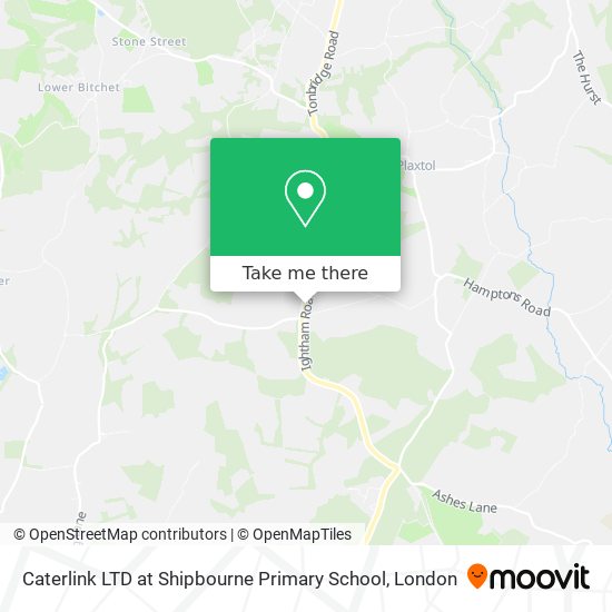 Caterlink LTD at Shipbourne Primary School map