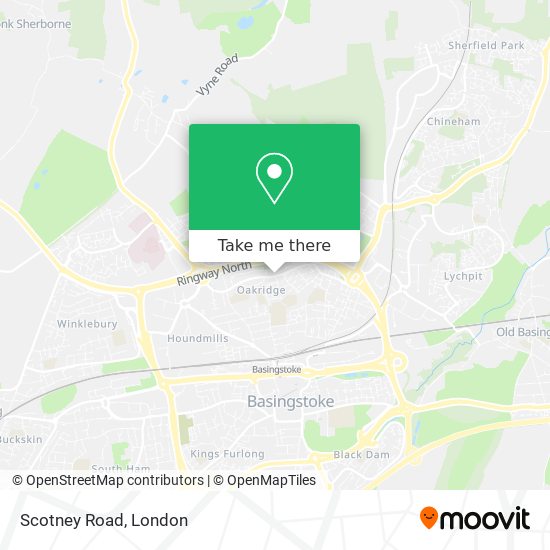 Scotney Road map