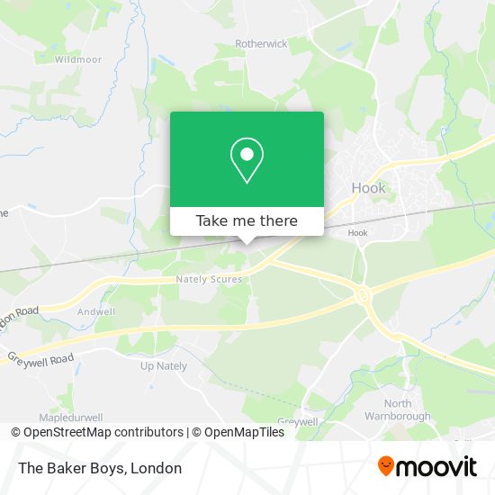 The Baker Boys map