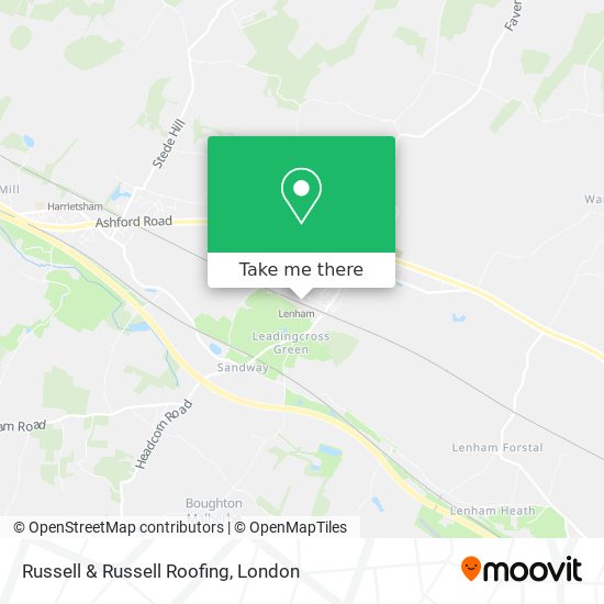 Russell & Russell Roofing map