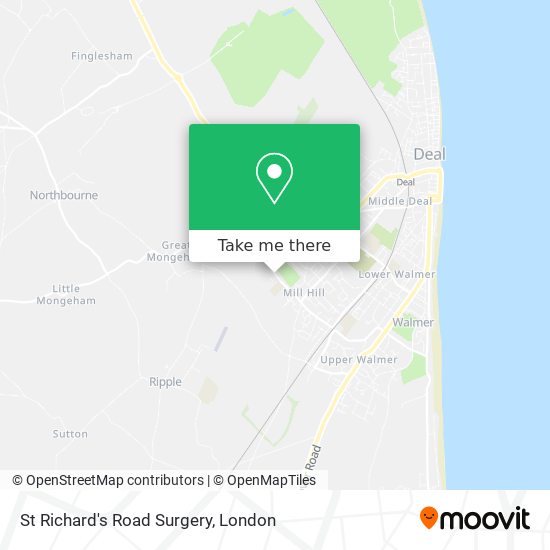 St Richard's Road Surgery map