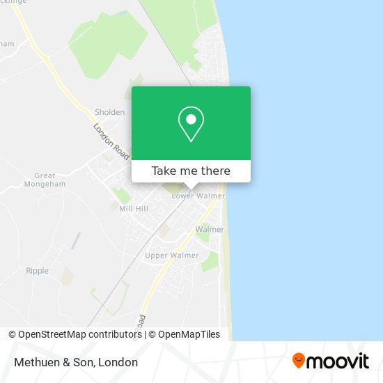 Methuen & Son map