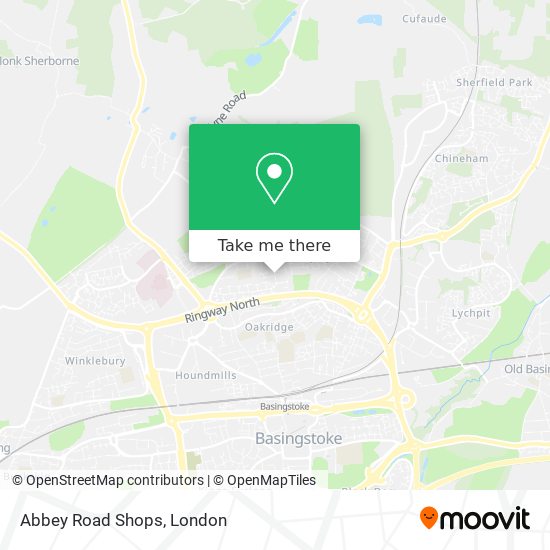 Abbey Road Shops map