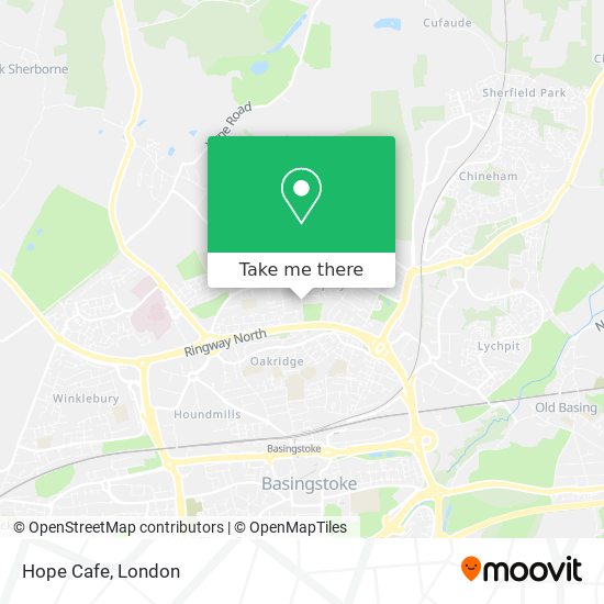 Hope Cafe map