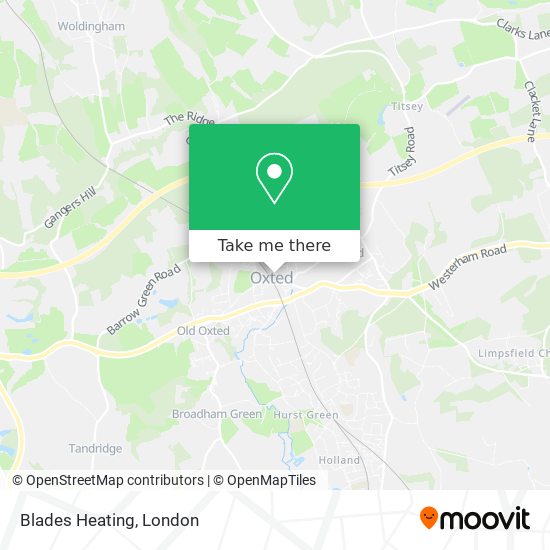 Blades Heating map