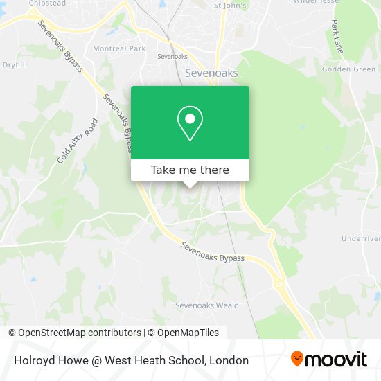 Holroyd Howe @ West Heath School map