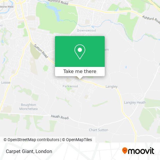 Carpet Giant map