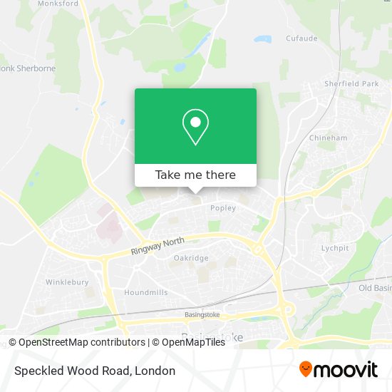 Speckled Wood Road map