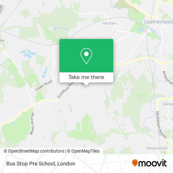 Bus Stop Pre School map