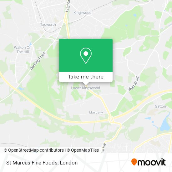 St Marcus Fine Foods map