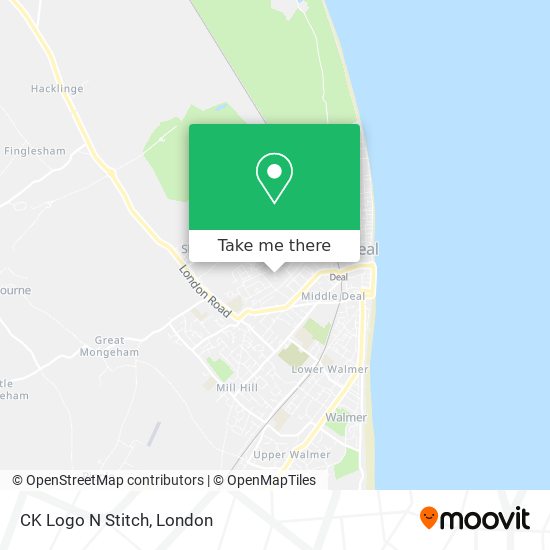 CK Logo N Stitch map