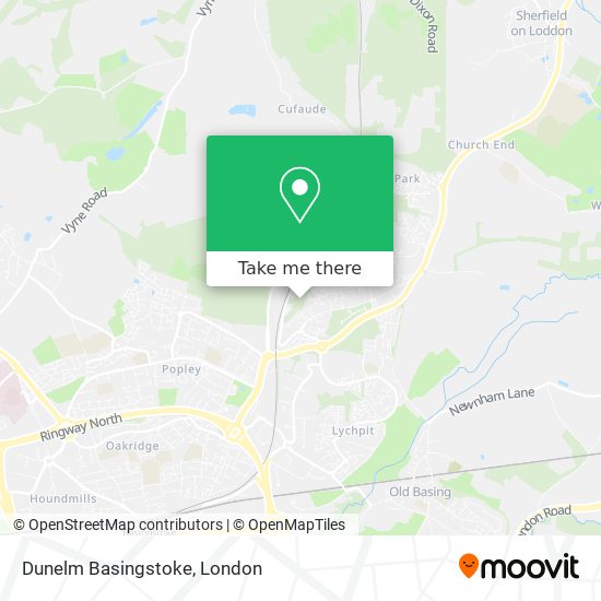 Dunelm Basingstoke map