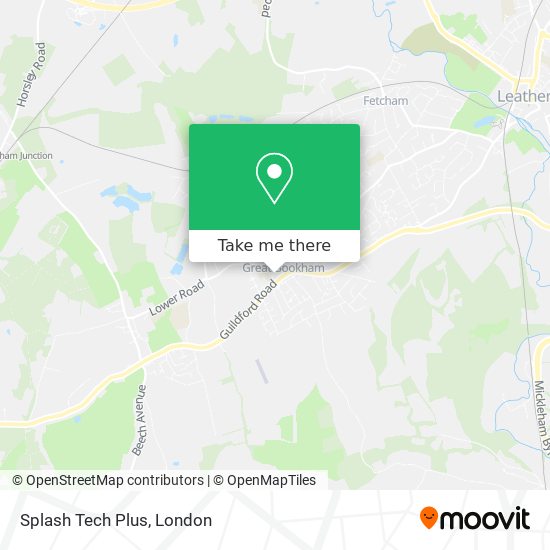 Splash Tech Plus map