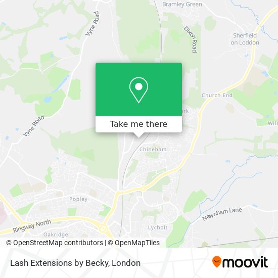 Lash Extensions by Becky map