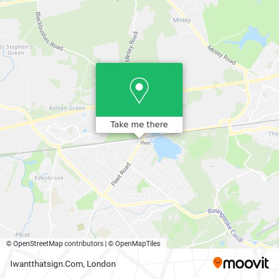Iwantthatsign.Com map