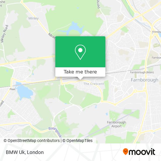 BMW Uk map