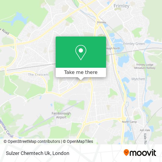 Sulzer Chemtech Uk map